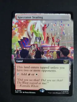 Spectator Seating (Extended Art) Rare Marvel Super Heroes Commander - Image 1