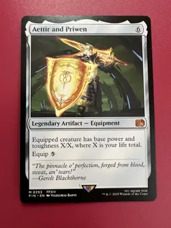 *** Aettir and Priwen *** Final Fantasy NM MTG English - Image 1