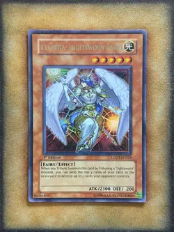 Yugioh Celestia, Lightsworn Angel LODT-EN024 Ultra Rare 1st Ed MP - Image 1
