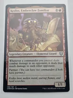 Mtg - Kediss, Emberclaw Familiar (Foil) - (CMR) - Uncommon - #188 - NM - Image 1