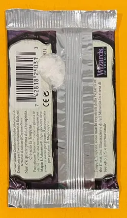 MTG TEMPEST Booster Pack (Italian) Sealed (OldManMTG 008-789) - Image 2
