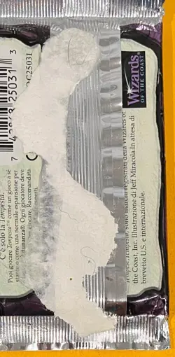 MTG TEMPEST Booster Pack (Italian) Sealed (OldManMTG 008-788) - Image 3