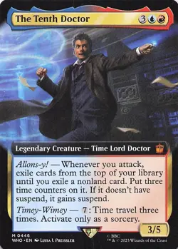 The Tenth Doctor (Extended Art) Universes Beyond: Doctor Who Regular - Image 1