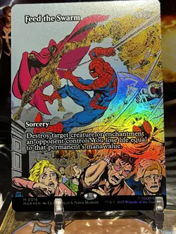 MTG | Feed the Swarm ✨FOIL✨ [MAR Spiderman] - Image 1