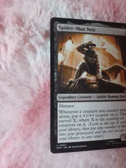 MTG Spider-Man Noir #0067 - Marvel's Spider-Man - Magic: The Gathering Regular - Image 2