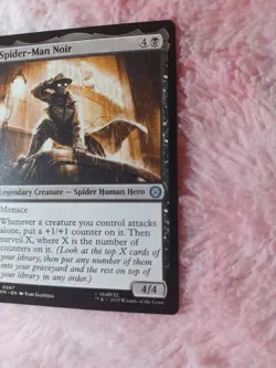 MTG Spider-Man Noir #0067 - Marvel's Spider-Man - Magic: The Gathering Regular - Image 3