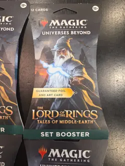 MTG English The Lord of the Rings 4 x Set booster packs LOTR New Factory Sealed - Image 4
