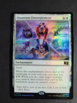 Quantum Entanglement (Foil) Rare MTG Marvel Super Heroes Commander - Image 1