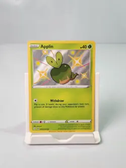 Applin SV012/SV122 Shiny Holo Rare Shining Fates: Shiny Vault Pokemon - Image 1