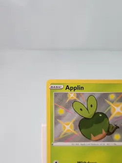 Applin SV012/SV122 Shiny Holo Rare Shining Fates: Shiny Vault Pokemon - Image 2