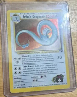 Pokemon Erika's Dragonair Gym Heroes Holo Rare - Image 1