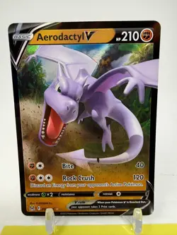 Aerodactyl V #92/196 Pokemon Lost Origin Sword & Shield Rare - Image 2