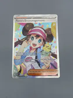 Rosa’s Encouragement SIR 123/088 Pokemon Perfect Order! - Image 1