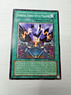 Yu-Gi-Oh! TCG Spiritual Energy Settle Machine Legacy of Darkness LOD-082 Unlimi. - Image 1