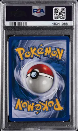 2002 POKEMON LEGENDARY COLLECTION #10 FLAREON-REVERSE FOIL PSA 8 - Image 2