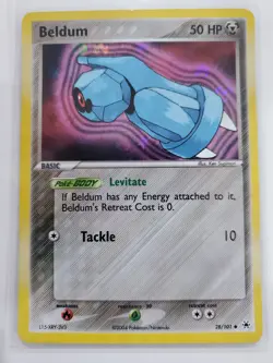 Pokemon Beldum Holo Rare 28/101 (2004) EX Hidden Legends LP Pokemon TCG - Image 1