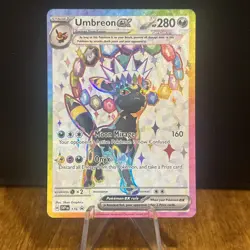 Pokemon TCG Umbreon EX 176 Black Star Promo - Prismatic Evolutions - Image 1