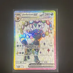 Pokemon TCG Umbreon EX 176 Black Star Promo - Prismatic Evolutions - Image 2