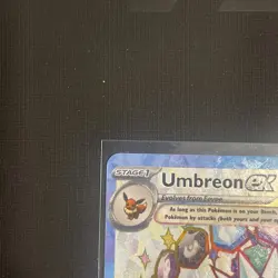 Pokemon TCG Umbreon EX 176 Black Star Promo - Prismatic Evolutions - Image 3