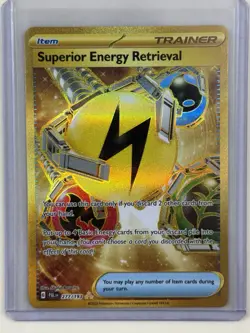 Pokemon Superior Energy Retrieval Holo Hyper Rare SV02: Paldea Evolved 277/193 N - Image 1