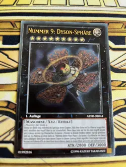 Yugioh Nummer 9: Dyson-Sphare ABYR-DE044 Ultimate Rare 1.Auflage - Image 1