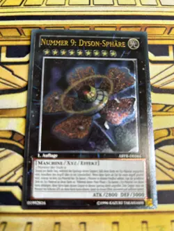 Yugioh Nummer 9: Dyson-Sphare ABYR-DE044 Ultimate Rare 1.Auflage - Image 2