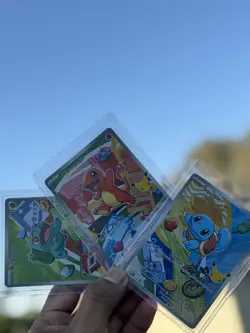 Pokemon TCG First Partner Illustration Collection Series 1 Kanto GEN 1 Starters - Image 1