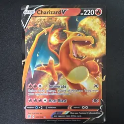 Charizard V 017/172 Full Art Ultra Rare – Brilliant Stars Pokemon Tcg Eng– NM - Image 1