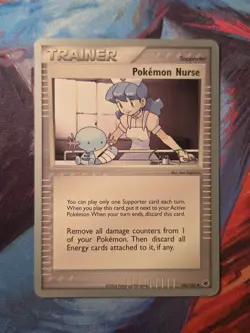Pokemon Nurse 145/165 2004 (Chris Fulop) Uncommon World Championship Deck NM! - Image 1