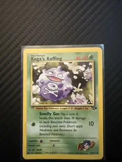 Koga's Koffing Common Unlimited Gym Challenge NM 79/132 - Image 1