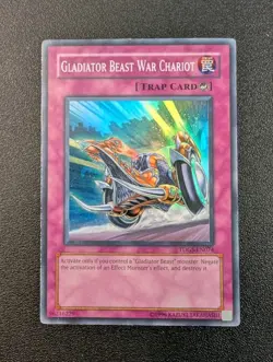 Gladiator Beast War Chariot TDGS-EN074 Super Rare Unlimited Edition HP - Image 1
