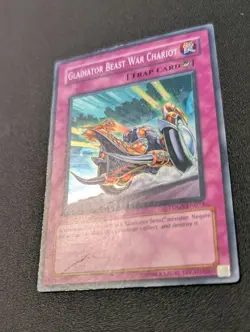Gladiator Beast War Chariot TDGS-EN074 Super Rare Unlimited Edition HP - Image 2