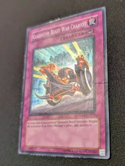 Gladiator Beast War Chariot TDGS-EN074 Super Rare Unlimited Edition HP - Image 4