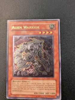 Alien Warrior (UTR) POTD-EN027 Ultimate Rare Unlimited Edition LP/MP Read - Image 3