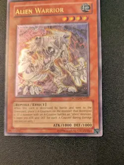 Alien Warrior (UTR) POTD-EN027 Ultimate Rare Unlimited Edition LP/MP Read - Image 4