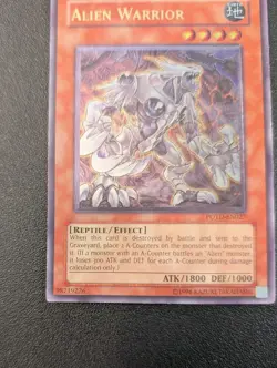 Alien Warrior (UTR) POTD-EN027 Ultimate Rare Unlimited Edition LP/MP Read - Image 5