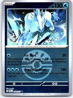 Glastrier (Friend Ball) 054/217 Holo Ascended Heroes Pokemon Reverse Holo NM - Image 1