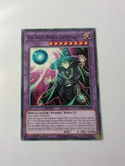 Yu-Gi-Oh The Great Double Casted Caster BACH-EN084 1st Edition Ultra Rare - Image 1
