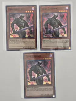 Dark Grepher 3x DASA-EN042 - Super Rare - 2x 1st Edition 1x Unl. -LP-NM - Yugioh - Image 1