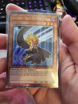 yugioh blackwing kalut the moon shadow 25th secret rare 1st edition - Image 1