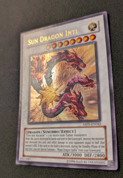 Sun Dragon Inti - ABPF-EN042 - Ultra Rare - Unlimited Edition - DMG - Image 2