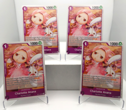 Charlotte Anana Playset - OP11-065 x4 - A Fist of Divine Speed - One Piece TCG - Image 1