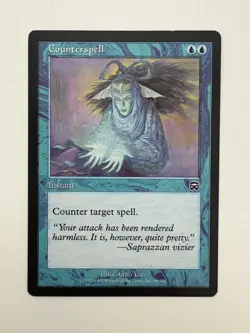 Counterspell MTG Magic the Gathering Card LP Lightly Played MMQ - Image 1