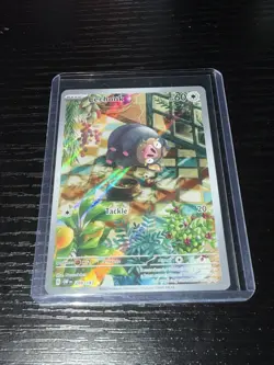Pokemon TCG Lechonk Holo Illustration Rare Card 209/197 Obsidian Flames L68 - Image 1