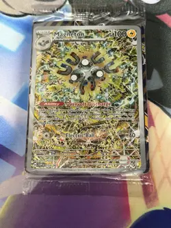 SEALED Magneton 159 Scarlet & Violet Promo Holo Pokemon TCG Card Surging Sparks - Image 1