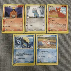 Vintage Pokemon EX Dragon Set 5 Cards LP - Image 1