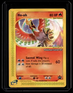 Ho-oh 52/53 WoTC Pokemon Center NY Promo English Pokemon Card - Image 1