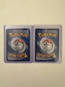 Pokemon TCG Entei & Raikou LEGEND 90/95 91/95 Holo 2-Card Lot Damaged - Image 3