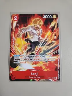ONE PIECE Sanji ST21-003 Full Art - Welcome Pack 2026 Vol.1 - Promo Card - Image 1