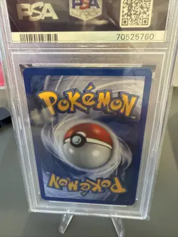 2002 Legendary Collection Reverse Holo Hitmonlee PSA 9 Pokemon TCG Card - Image 3